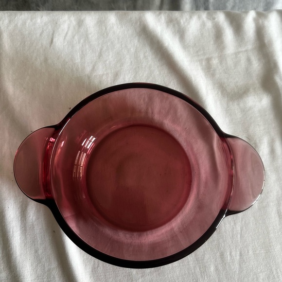 CORNING VISION USA CRANBERRY 1Q CASSEROLE 1174 - Picture 6 of 8